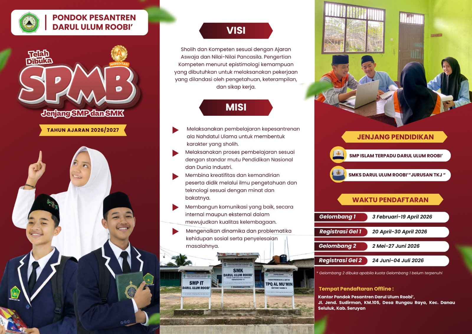 Sistem Penerimaan Murid Baru Tahun Ajaran 2026/2027